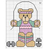 Ruth's graph of Aerobics Bear in thumbnail