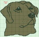 Small picture of Chocolate Lab graph by Cheryl