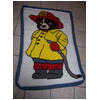 Deb Hammond's afghan of Fireman Bear 2 in thumbnail