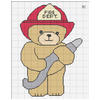 Ruth's graph of Fireman Bear in thumbnail