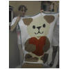 Linda's afghan of Heart Teddy in thumbnail