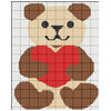 Linda's graph of Heart Teddy in thumbnail