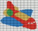 Airplane thumbnail graph courtesy of Brigitte's Knitting Page